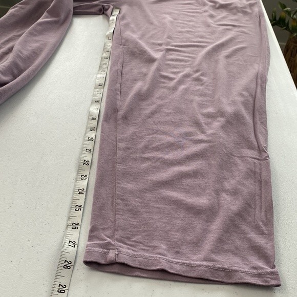 Mate the Label Lavender Tencel Organic Cotton Sleep Pant Pockets High Rise Soft - Picture 13 of 16